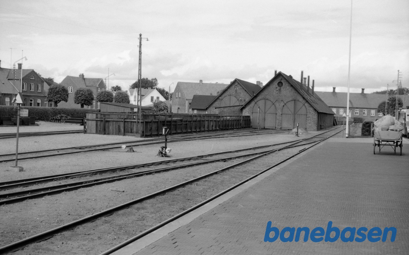 Lemvig station. Den gamle remise Lemvig station. Den gamle remise