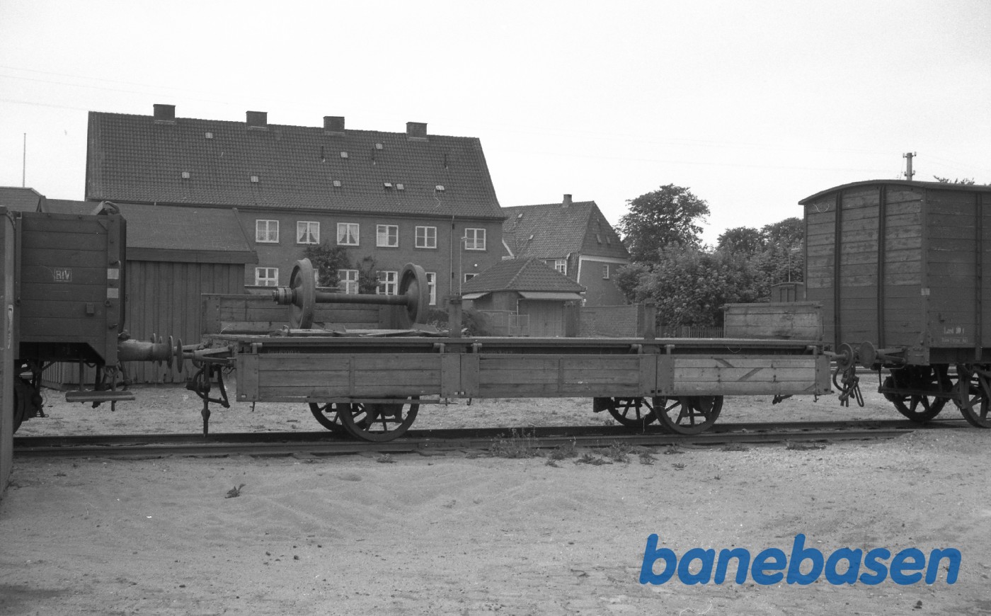 Ringkøbing. Åben godsvogn T 114 Ringkøbing. Åben godsvogn T 114