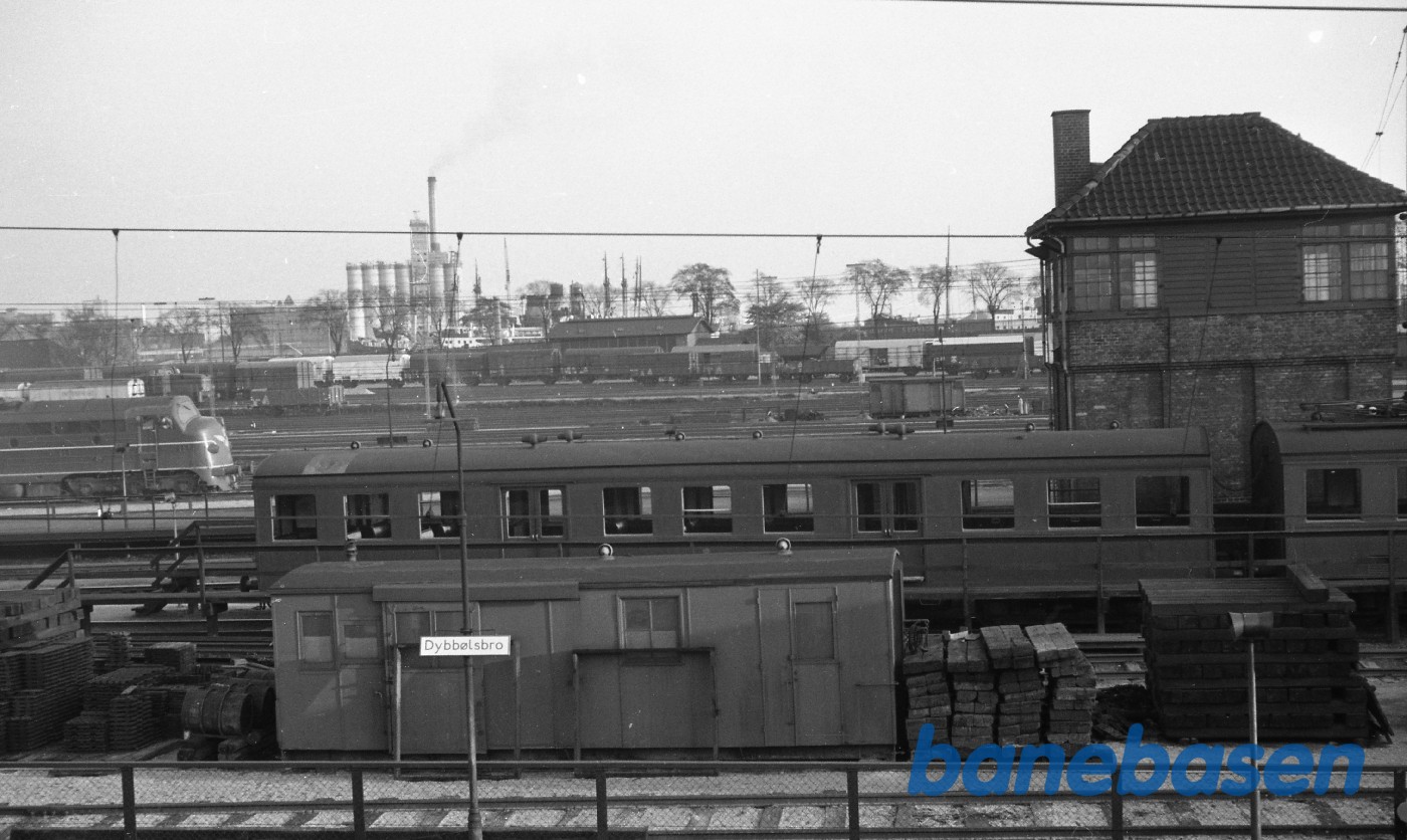 Dybbølsbro.Udsigt over terrænet fra Ingerslevgade Dybbølsbro.Udsigt over terrænet fra Ingerslevgade