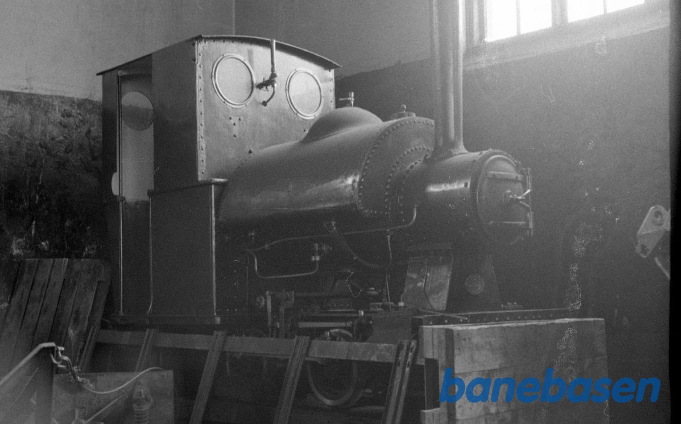 600 mm sporvidde damploko med sadeltank 600 mm sporvidde damploko med sadeltank