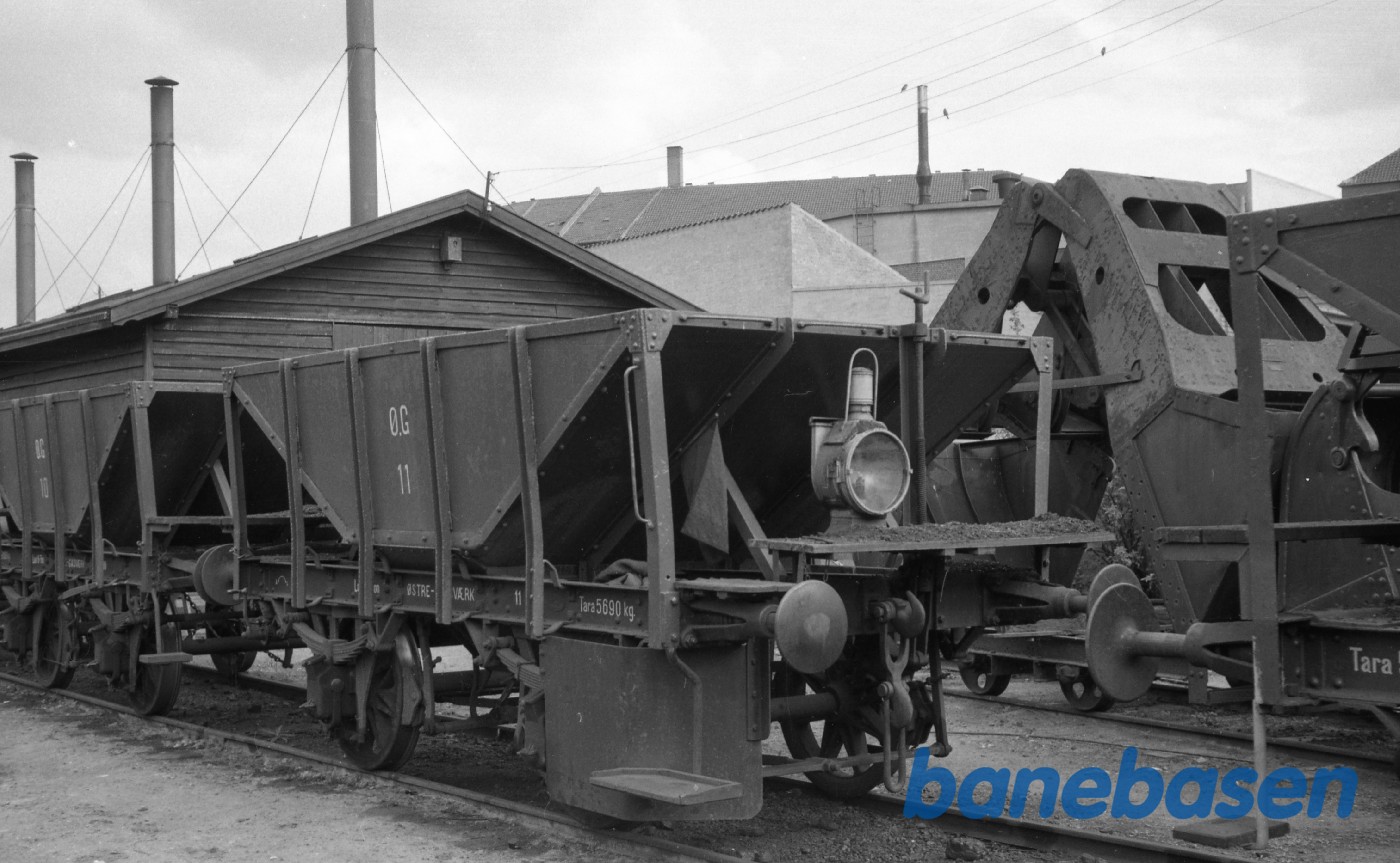 Østre gasværk. Kulvogn Østre gasværk. Kulvogn