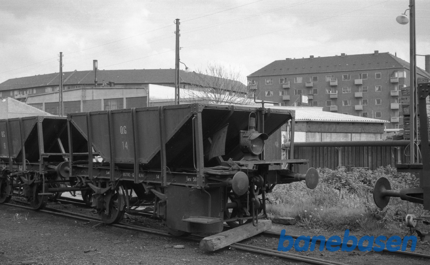 Østre gasværk. Kulvogn Østre gasværk. Kulvogn