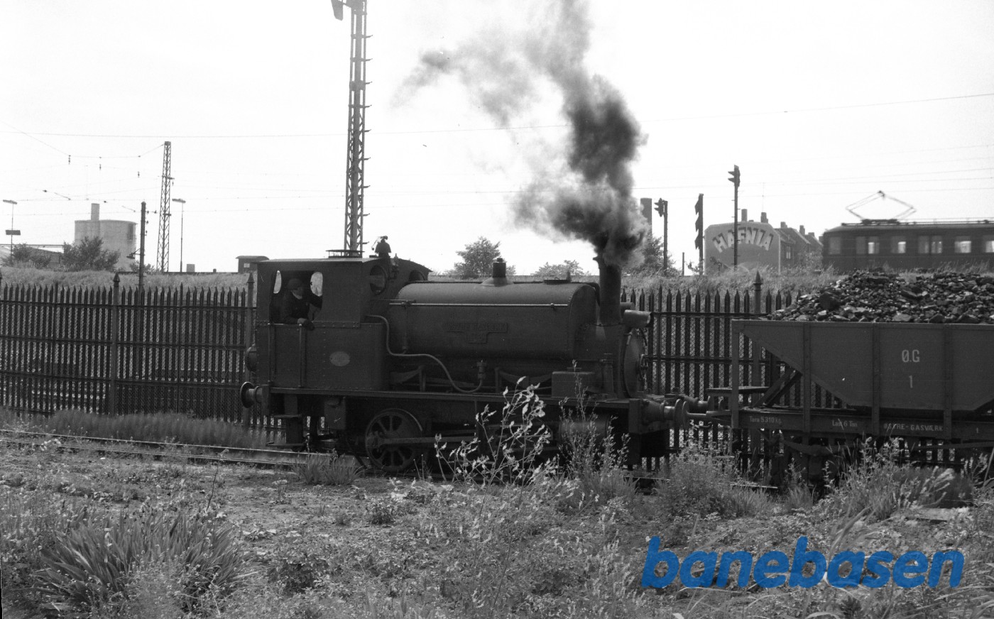 På vej op på kulbroen På vej op på kulbroen