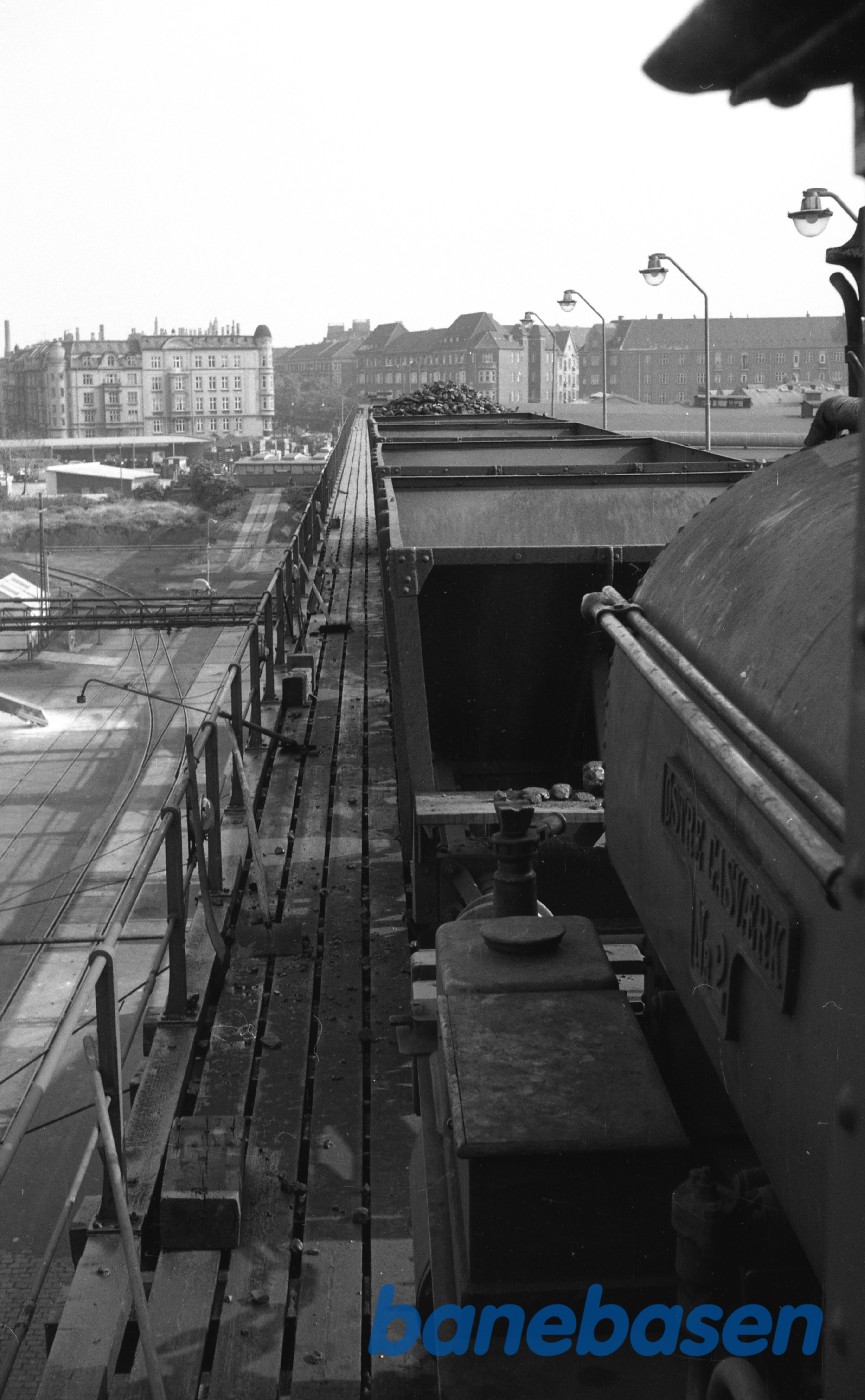 Østre gasværk.udsyn over kulrampen Østre gasværk.udsyn over kulrampen