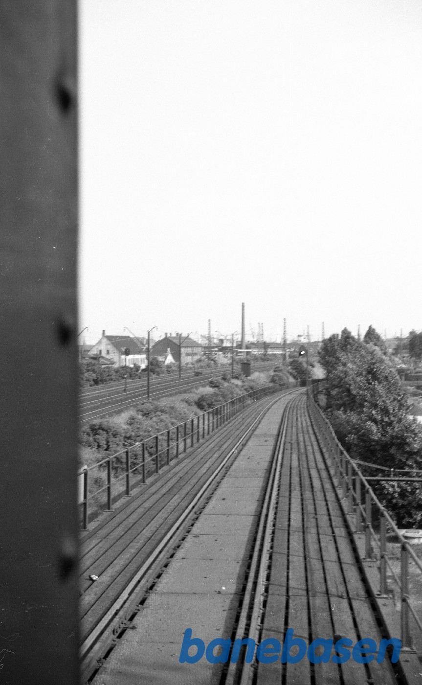 Østre gasværk.udsyn over kulrampen Østre gasværk.udsyn over kulrampen