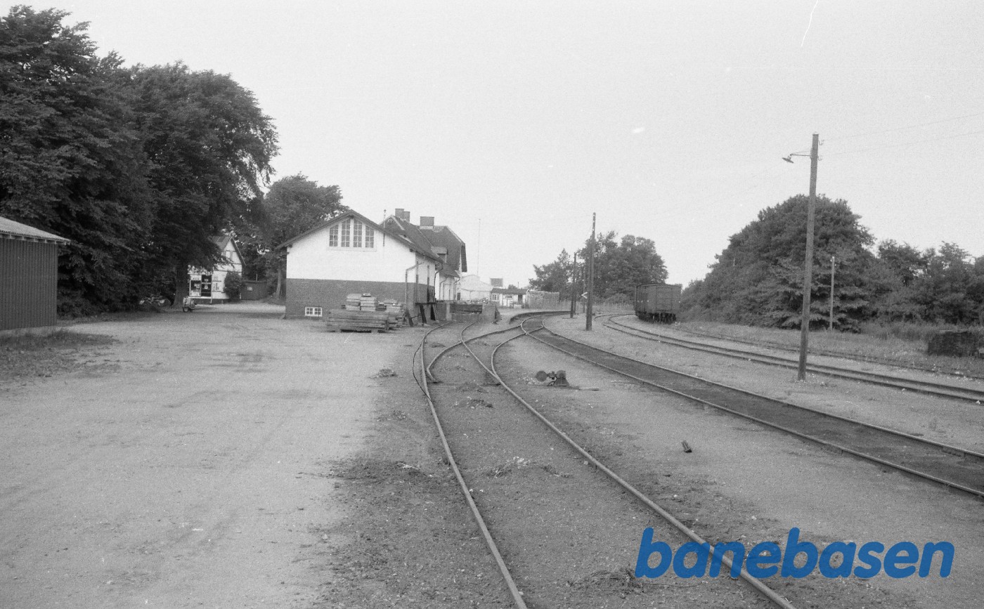 Et vue ud over Hørve station Et vue ud over Hørve station