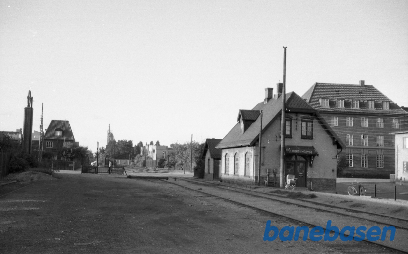 Øresundsvej station. Øresundsvej station.