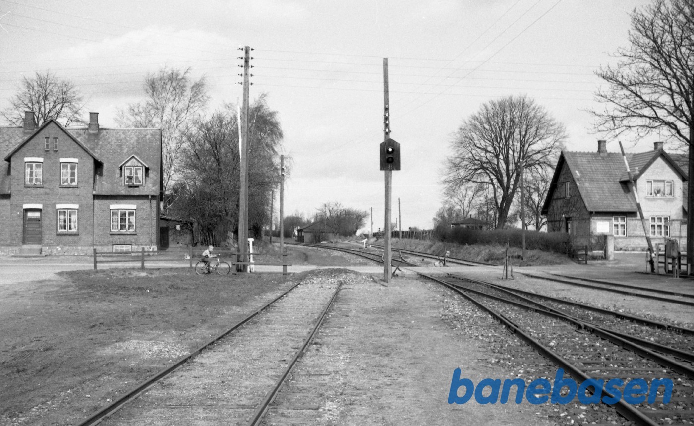 Hårlev station mod Køge Hårlev station mod Køge