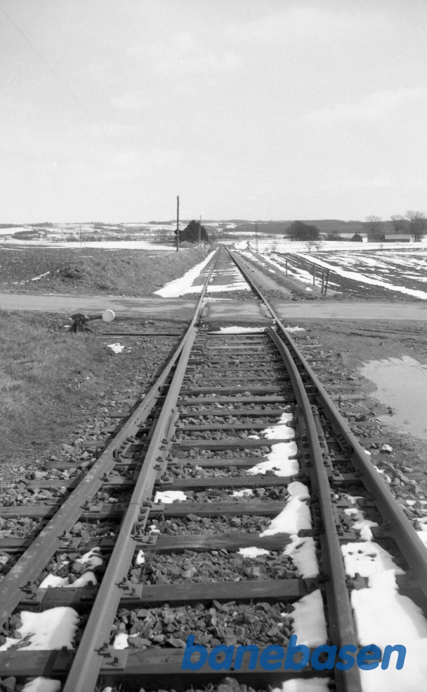 Stigningen ved Bonderupvej. Fra Næstelsø mod Brandeslev Stigningen ved Bonderupvej. Fra Næstelsø mod Brandeslev