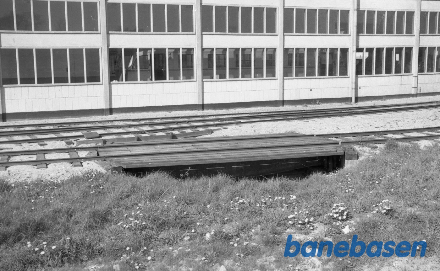 Drejeskiven ved værkstedet på Firskovvej Drejeskiven ved værkstedet på Firskovvej