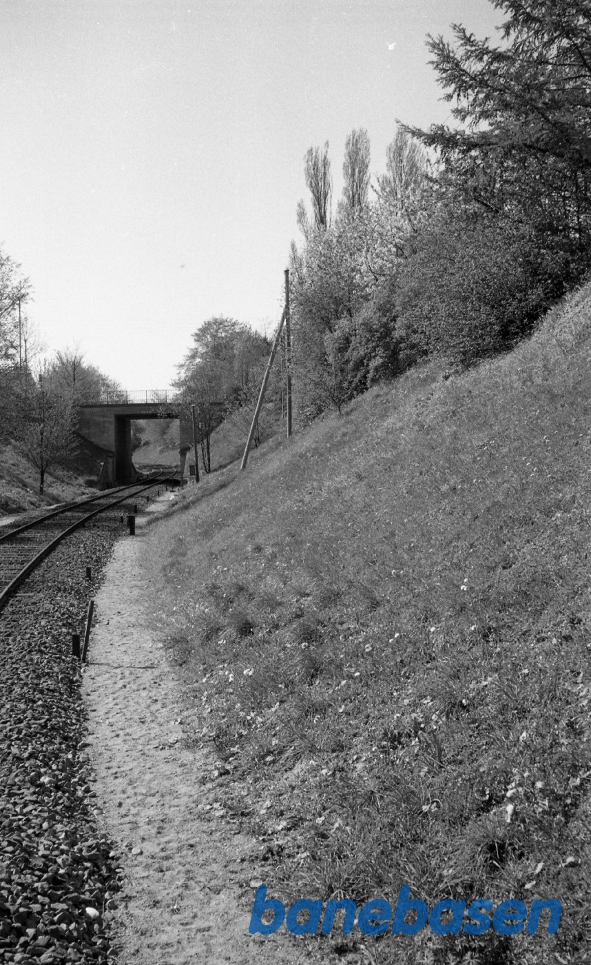 Banen under Jægersborgvej Banen under Jægersborgvej