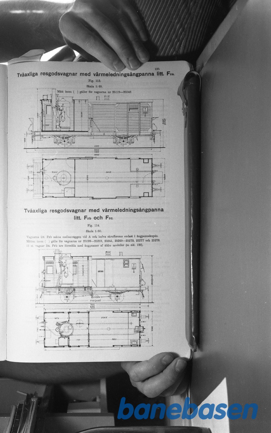 Tegning.Svenske Jernbanevogne Tegning.Svenske Jernbanevogne