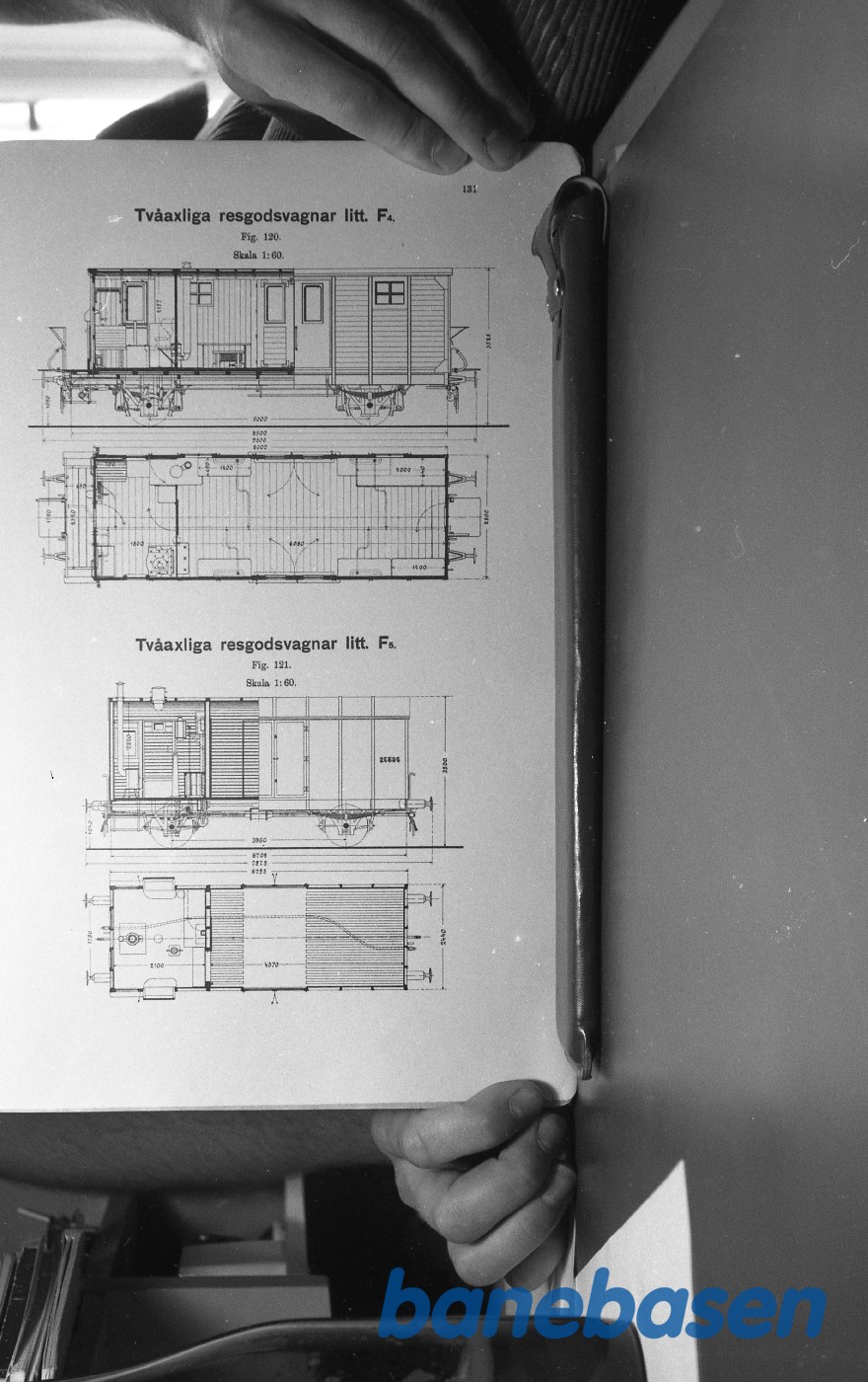 Tegning.Svenske Jernbanevogne Tegning.Svenske Jernbanevogne