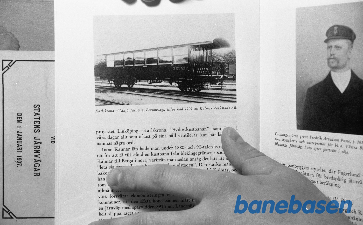 Tegning.Svenske Jernbanevogne Tegning.Svenske Jernbanevogne