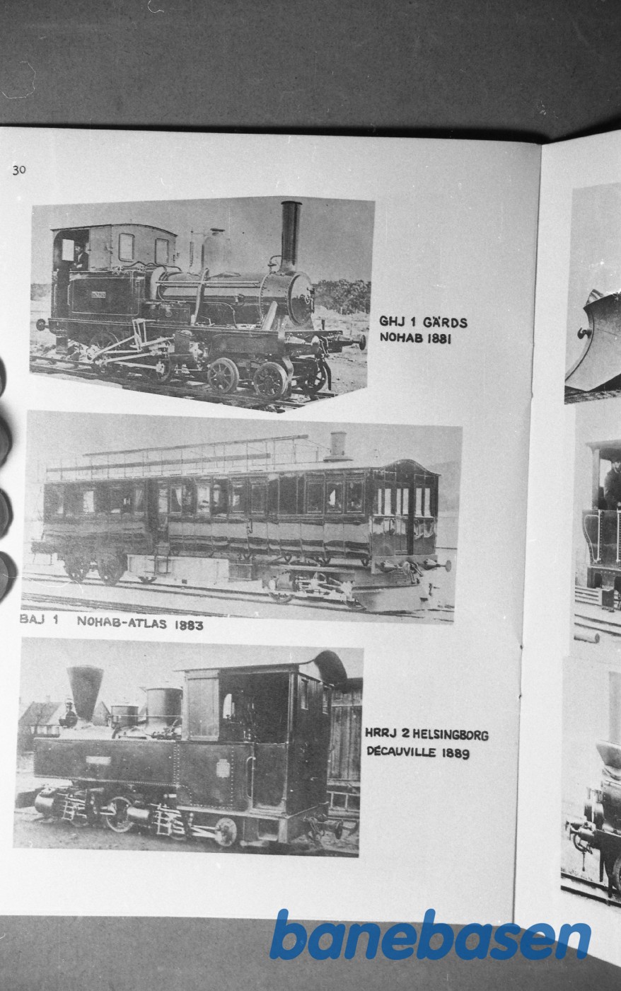 Foto. Svenske lokomotiver og vogne Foto. Svenske lokomotiver og vogne