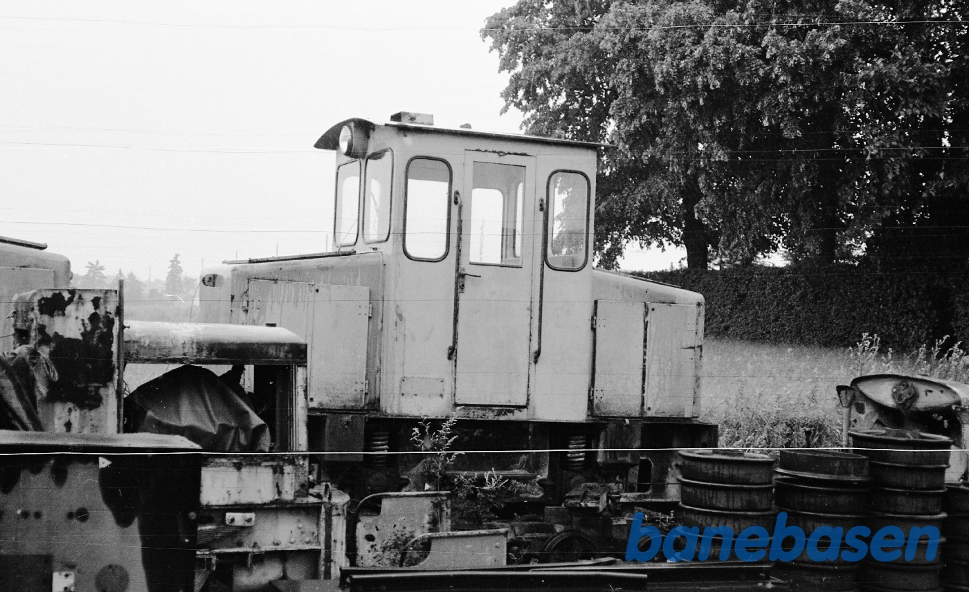 785 mm sporet ASEA el-lokomotiv fra Cementfabrikken Rørdal ved Aalborg 785 mm sporet ASEA el-lokomotiv fra Cementfabrikken Rørdal ved Aalborg