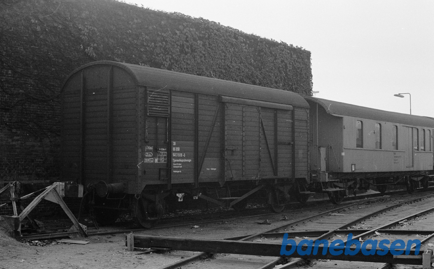 Helsingør med HD godsvogn Helsingør med HD godsvogn