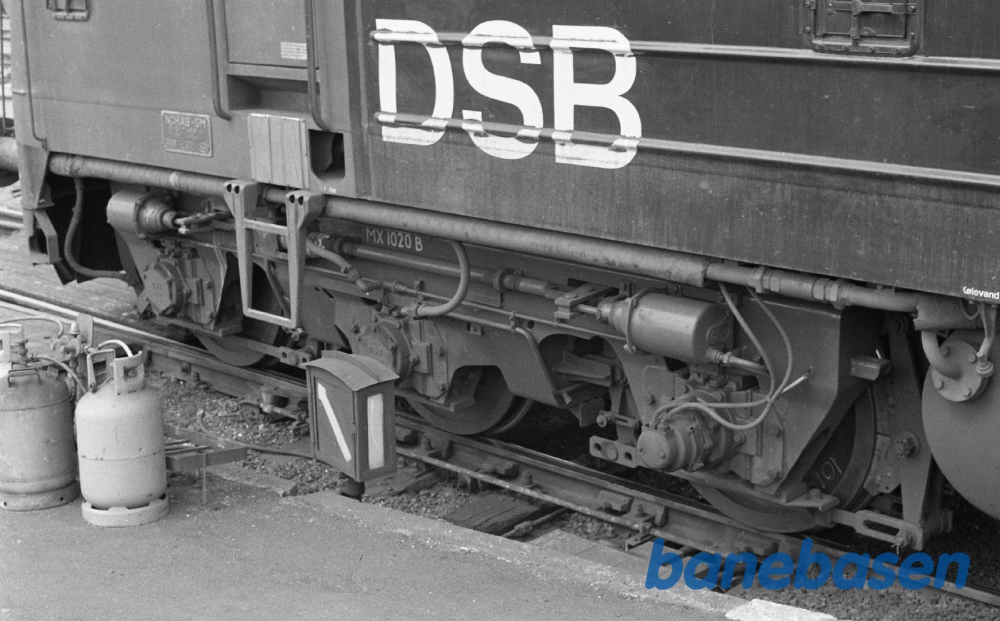 Helsingør. Undervogn til MX 1020 Helsingør. Undervogn til MX 1020