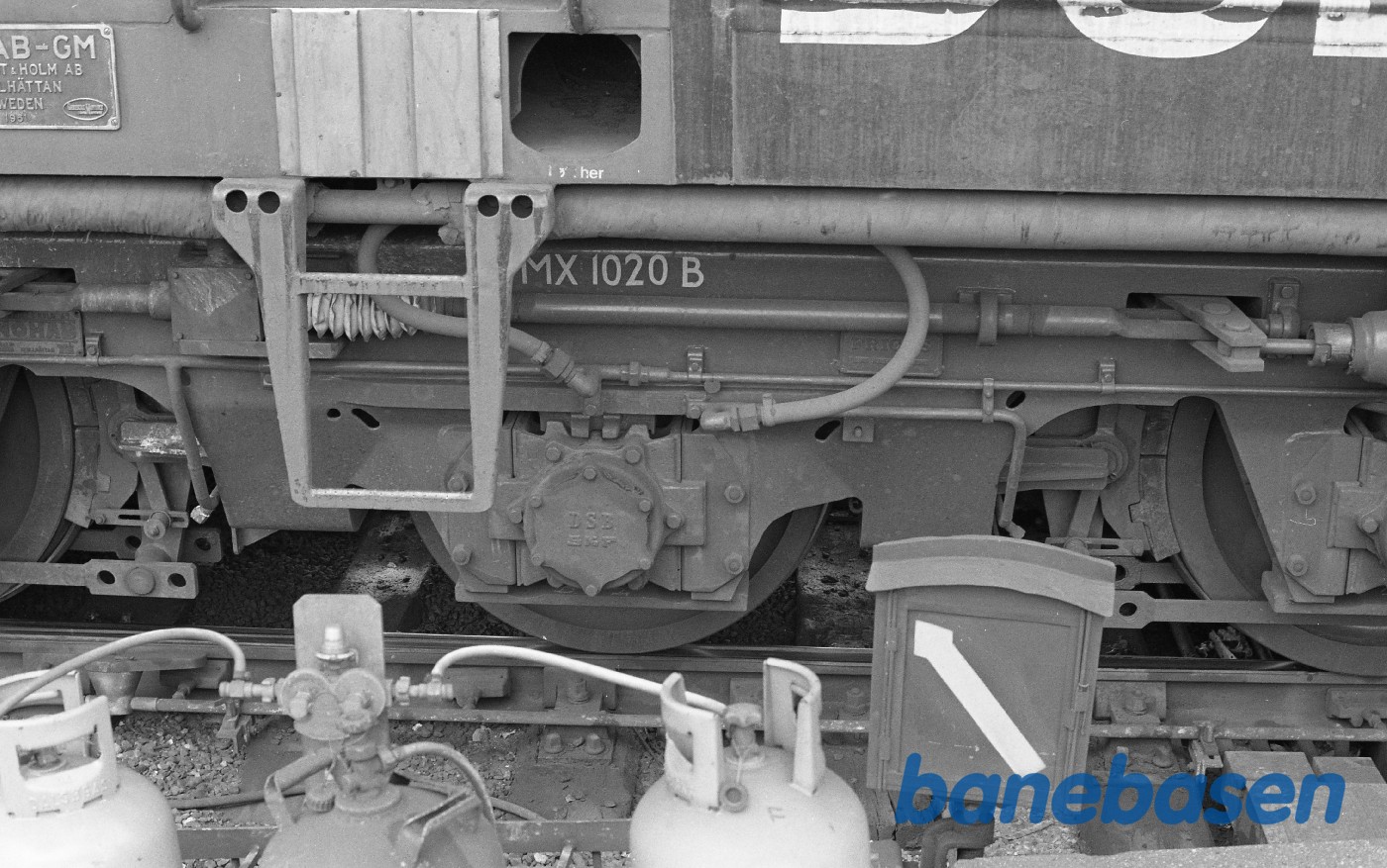 Helsingør. Undervogn til MX 1020 Helsingør. Undervogn til MX 1020