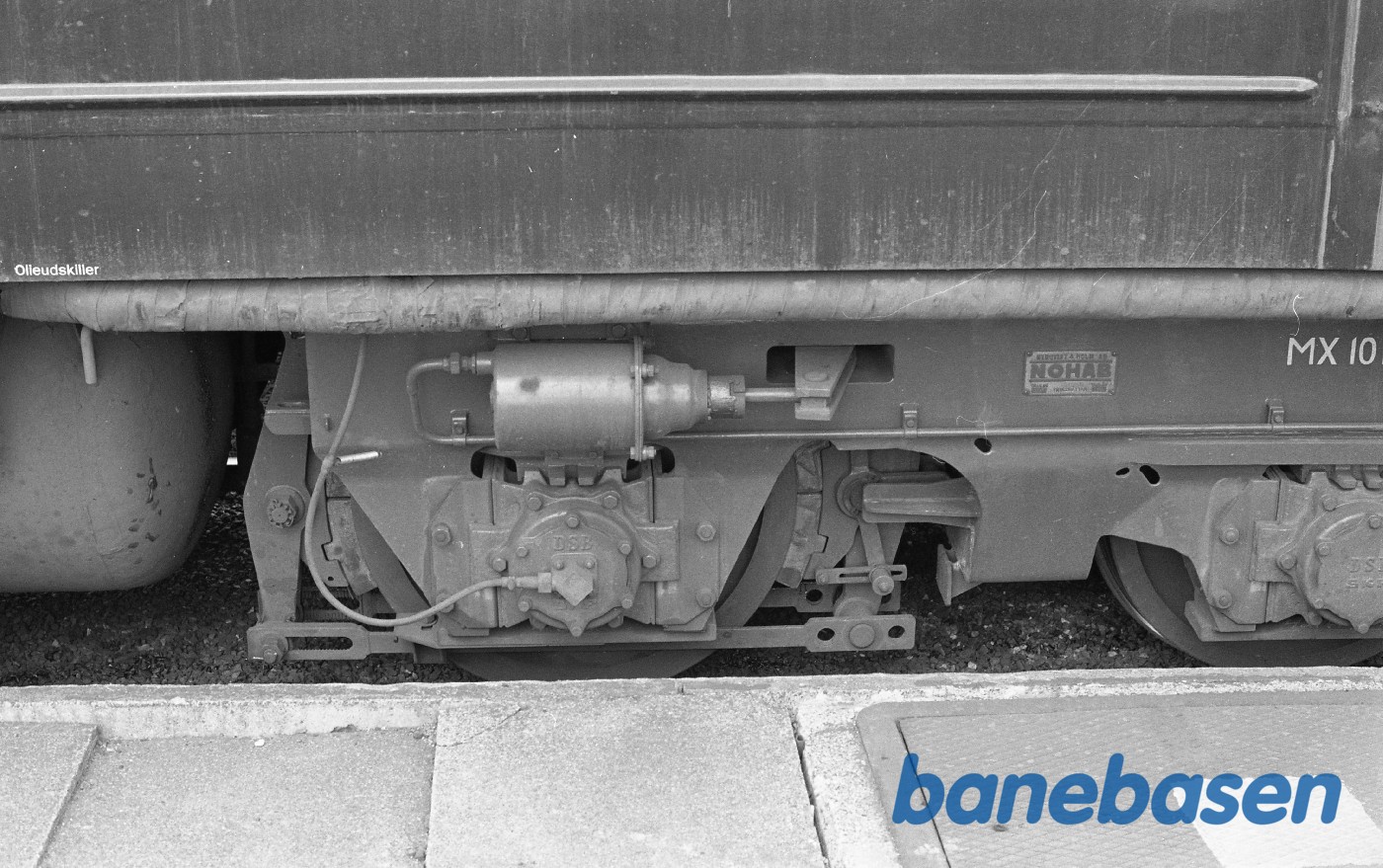 Helsingør. Undervogn til MX 1016 Helsingør. Undervogn til MX 1016