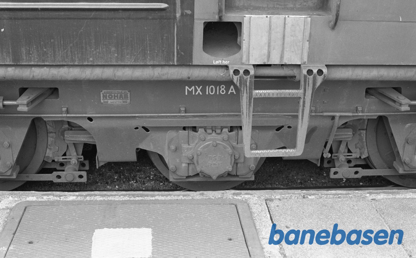 Helsingør. Undervogn til MX 1016 Helsingør. Undervogn til MX 1016