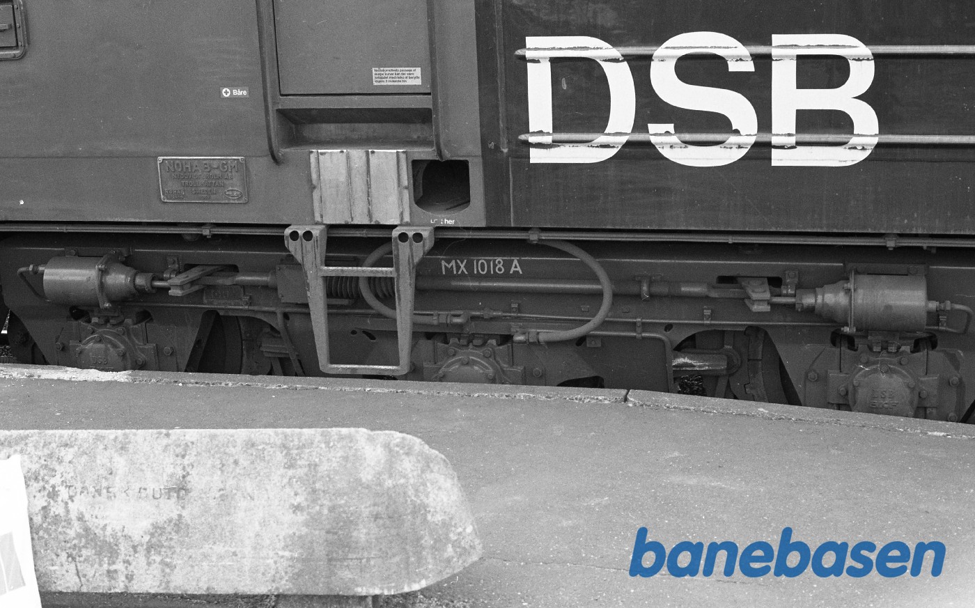 Helsingør. Undervogn til MX 1018 Helsingør. Undervogn til MX 1018