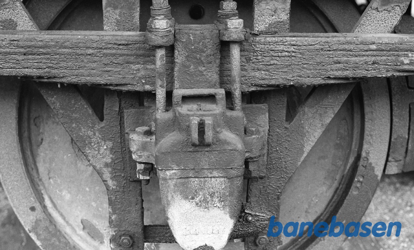 Rungsted station. Gl SFJ kupevogn. Hjul Rungsted station. Gl SFJ kupevogn. Hjul