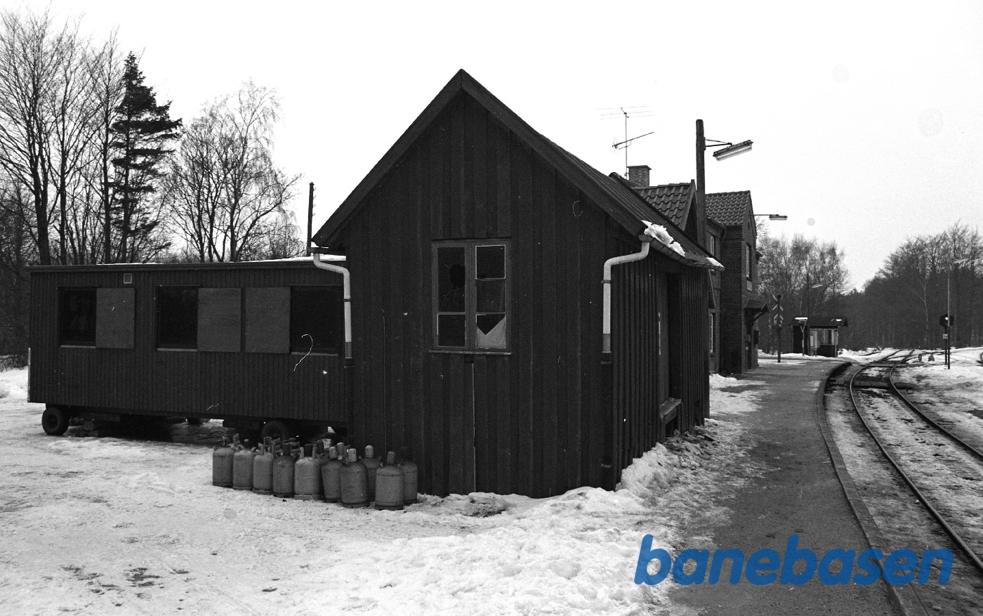 Kagerup station. Sydenden. Kagerup station. Sydenden.