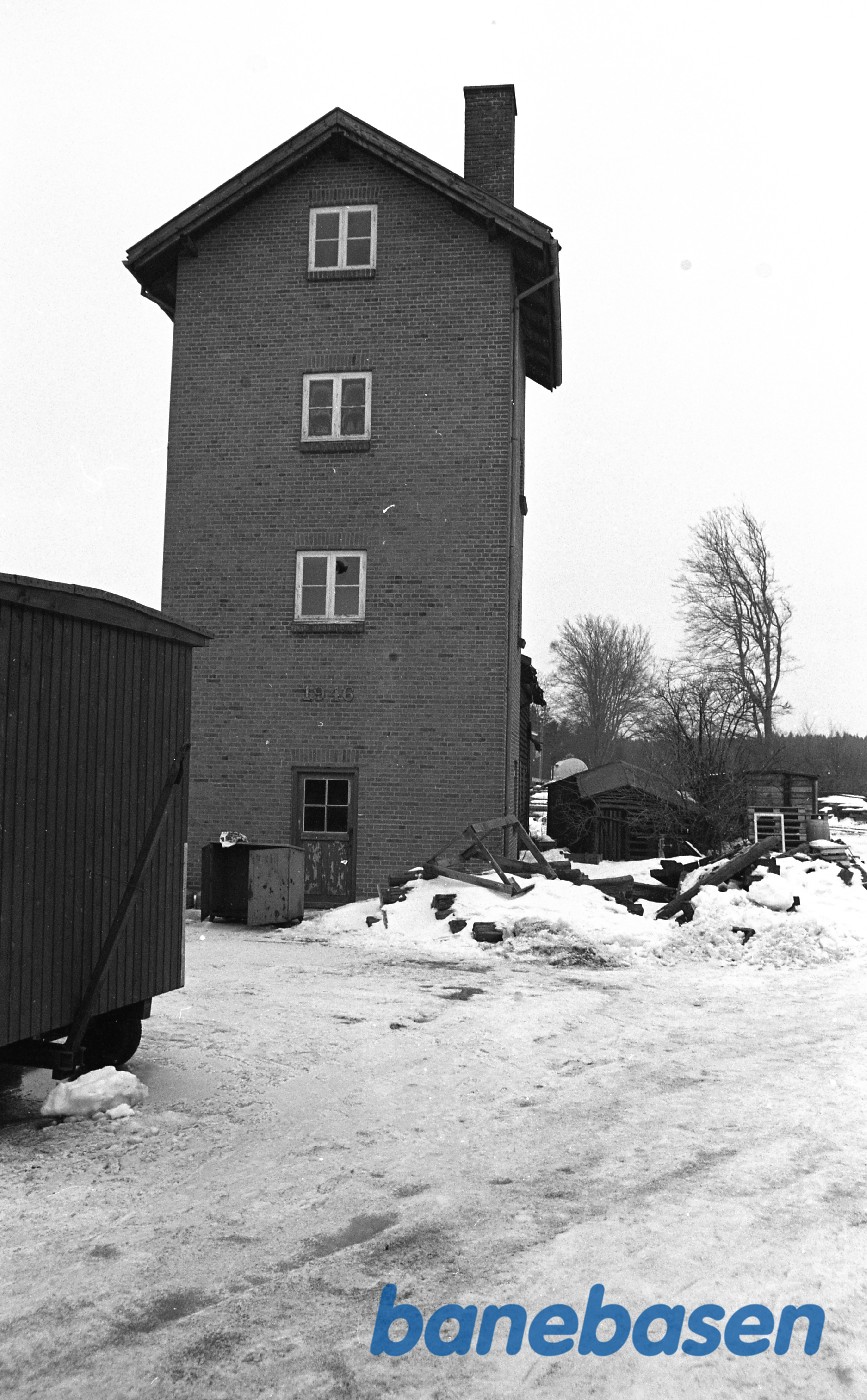 Kagerup station. Vandtårnet Kagerup station. Vandtårnet
