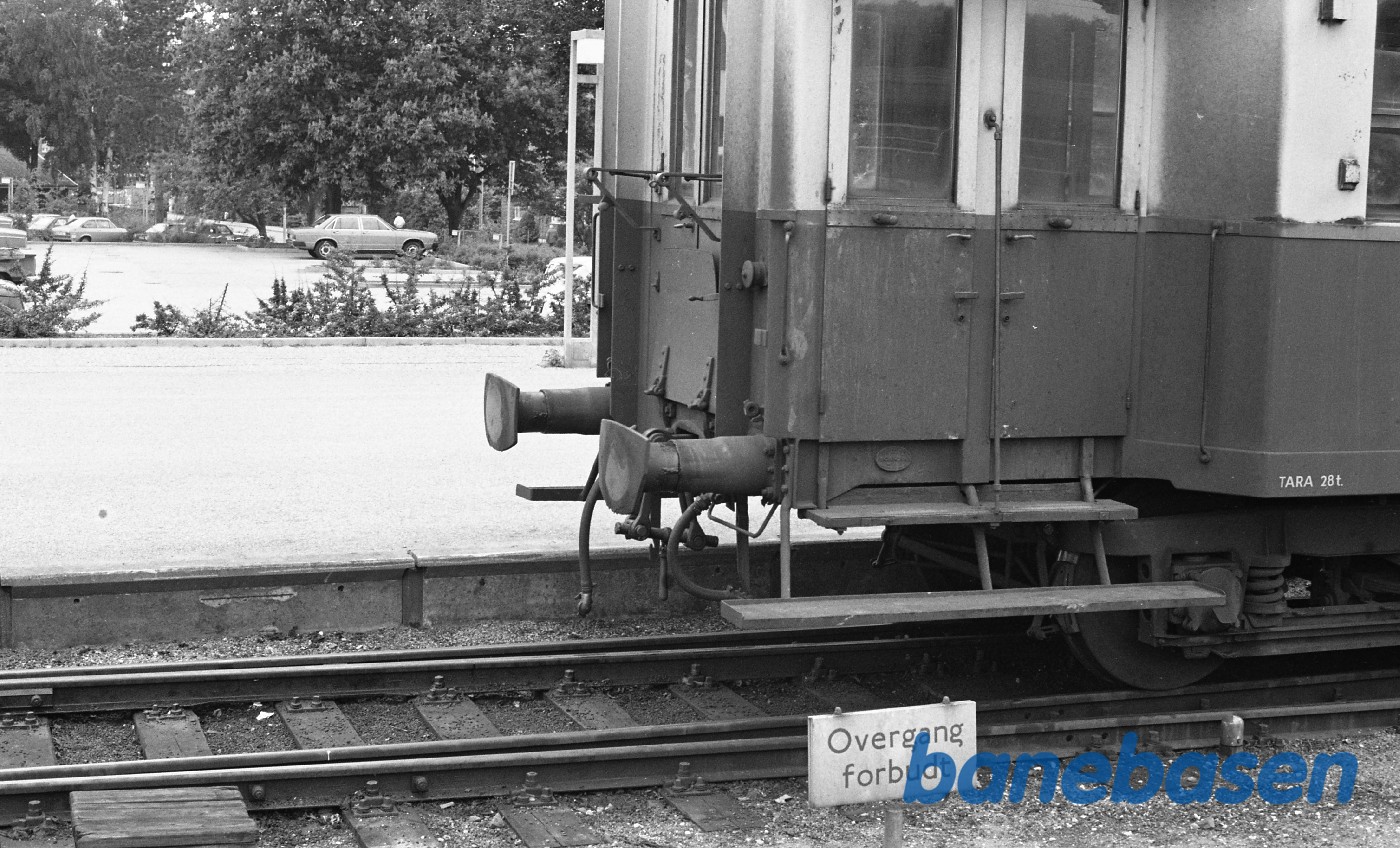 Hillerød station med HFHJ 60. Detailbillede Hillerød station med HFHJ 60. Detailbillede