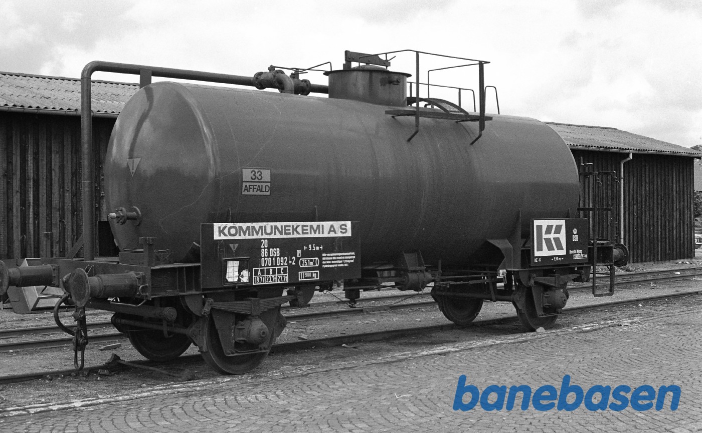 Tankvogn fra kommunekemi Tankvogn fra kommunekemi