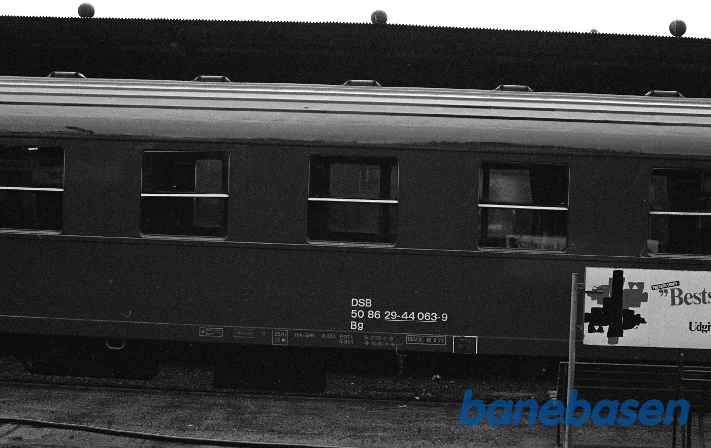 Helsingør station med Bg 063-9 Helsingør station med Bg 063-9