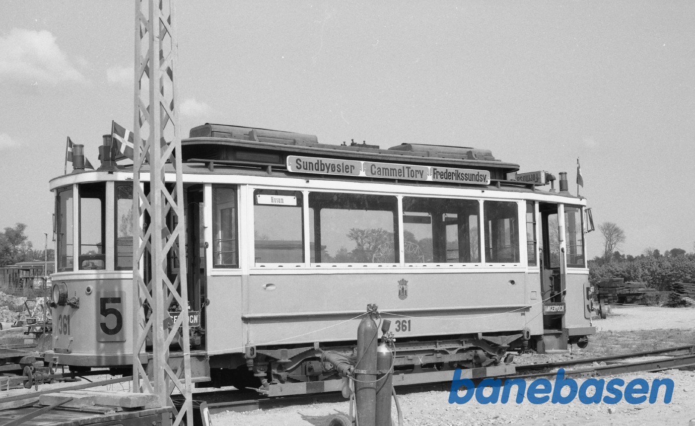 Skjoldenæsholm. Linie 5 motorvogn Skjoldenæsholm. Linie 5 motorvogn