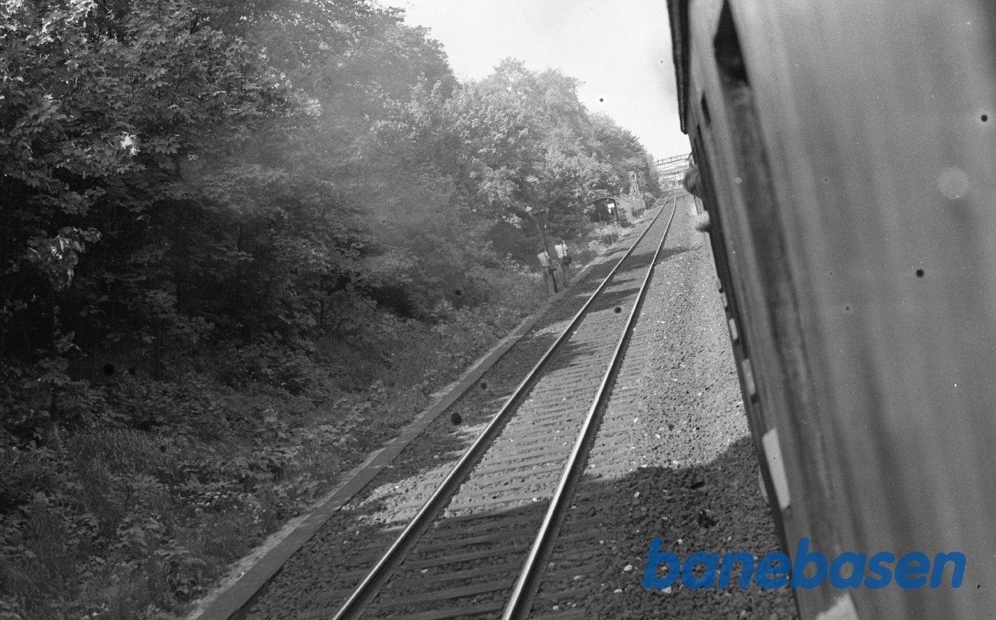 Udsigt fra togets vindue Udsigt fra togets vindue