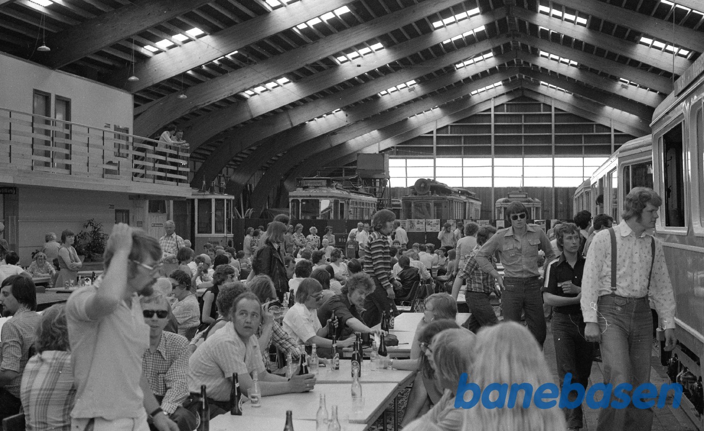 Skjoldenæsholm. Opdækning i remisen Skjoldenæsholm. Opdækning i remisen