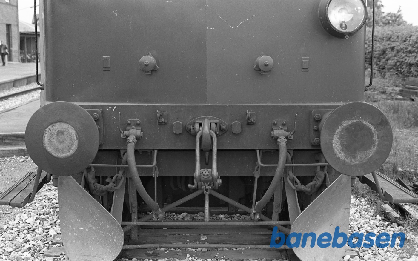 Græsted station. Detalje : Fronten Græsted station. Detalje : Fronten