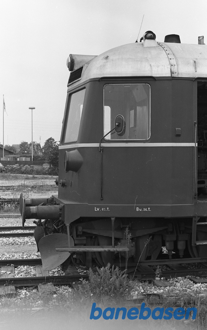 Græsted station. Detalje : Førerhus Græsted station. Detalje : Førerhus