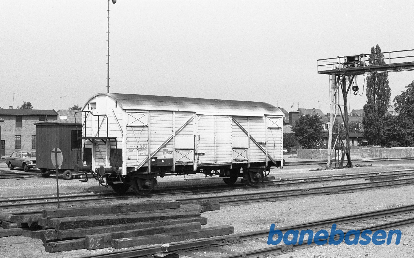 Hs godsvogn i Hillerød Hs godsvogn i Hillerød