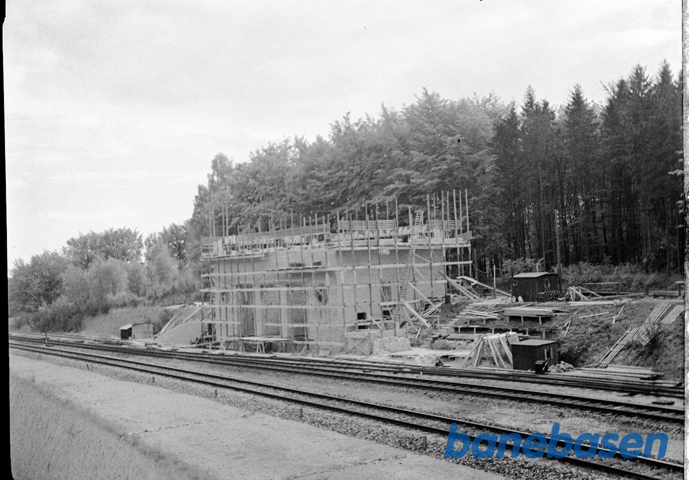 Holte omformerst. under opførelse Holte omformerst. under opførelse