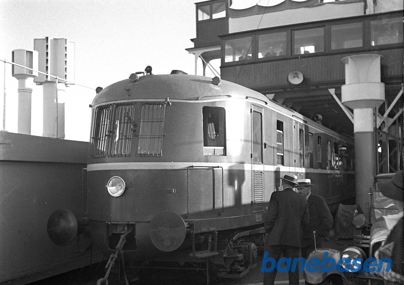 Lyntog på dampfærgen D/F Christian IX Lyntog på dampfærgen D/F Christian IX