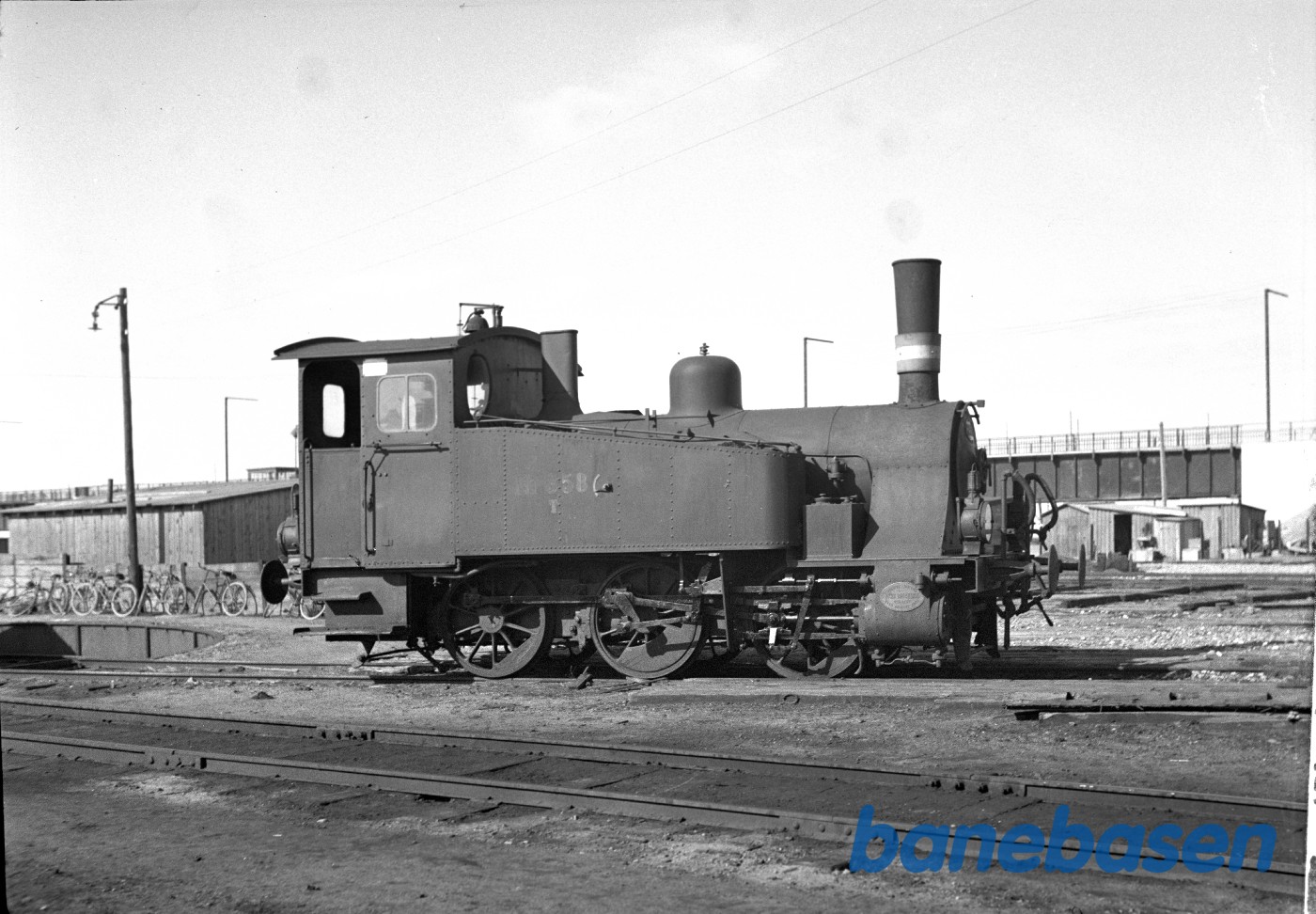 Damplokomotiv T 358 i Masnesund Damplokomotiv T 358 i Masnesund