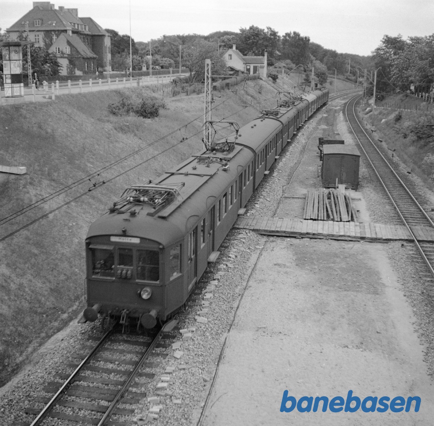 S-tog syd for Sorgenfri station S-tog syd for Sorgenfri station