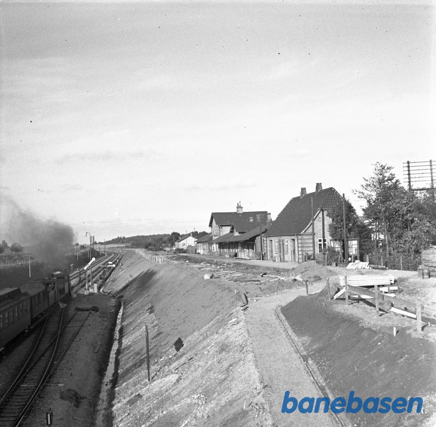 Vordingborg, ny og gl. station Vordingborg, ny og gl. station