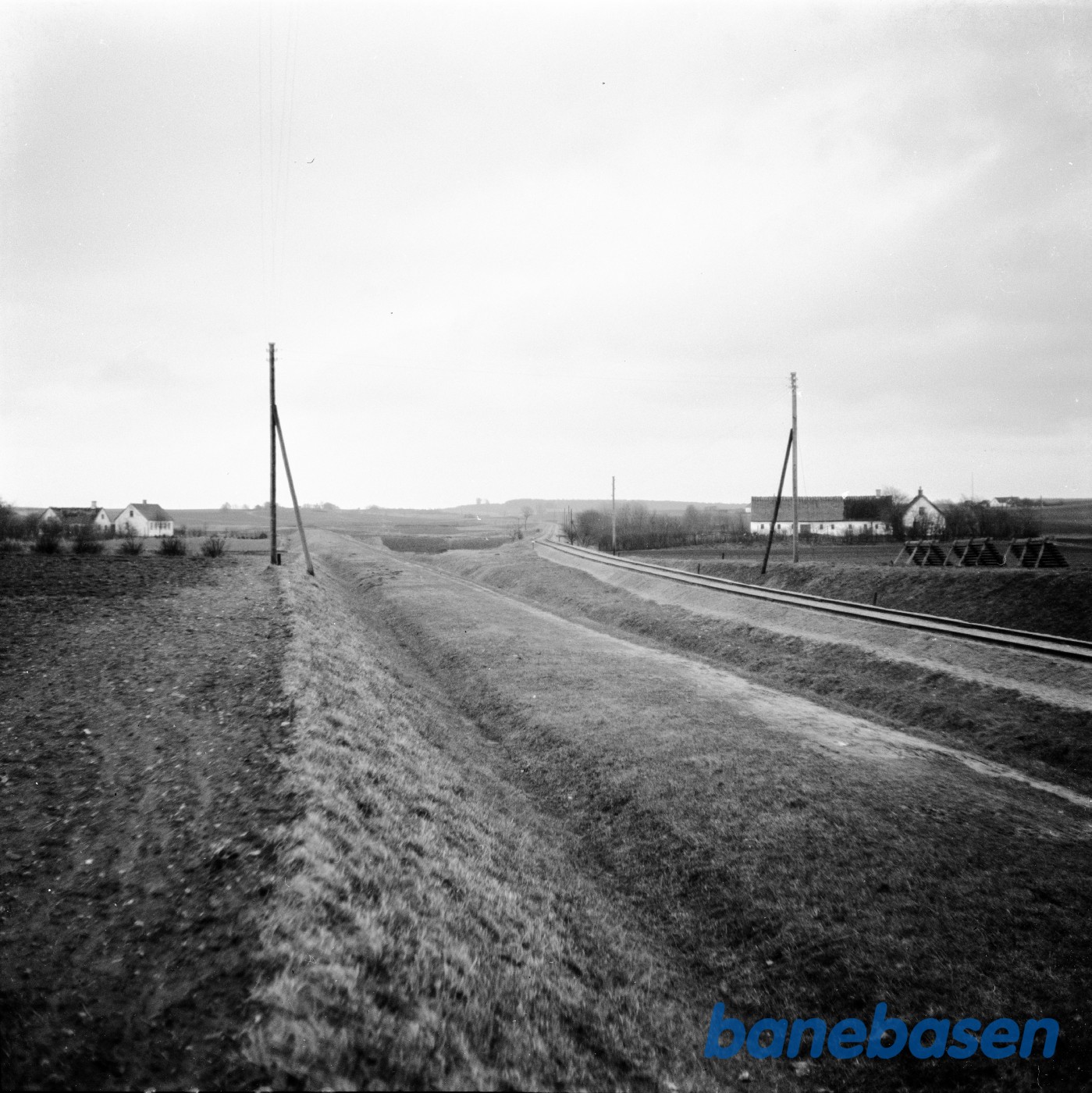 Midtbanens tracé ved Slangerup Midtbanens tracé ved Slangerup