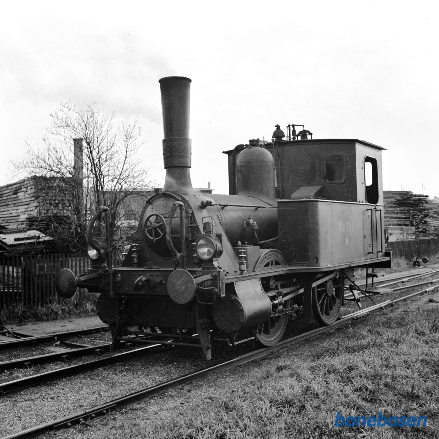 Damplokomotiv N 186, Valby Rangerstation