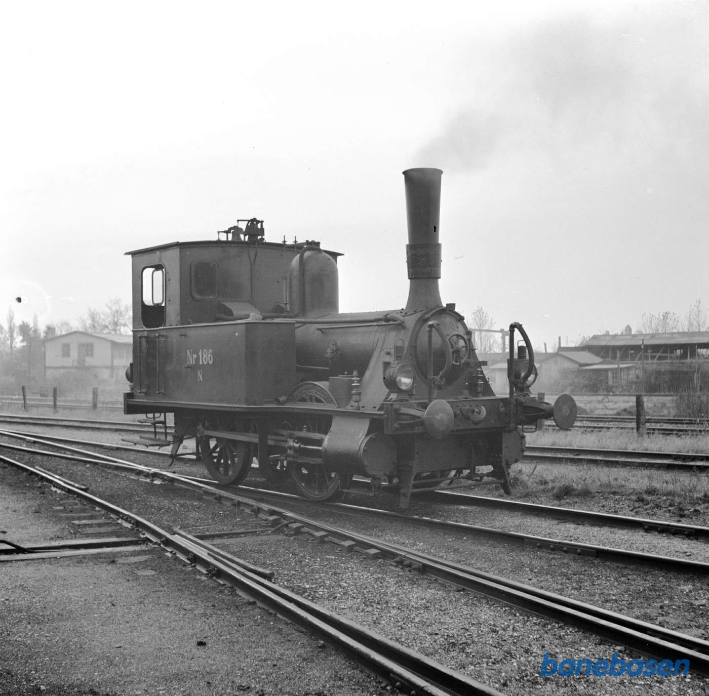 Damplokomotiv N 186, Valby Rangerstation