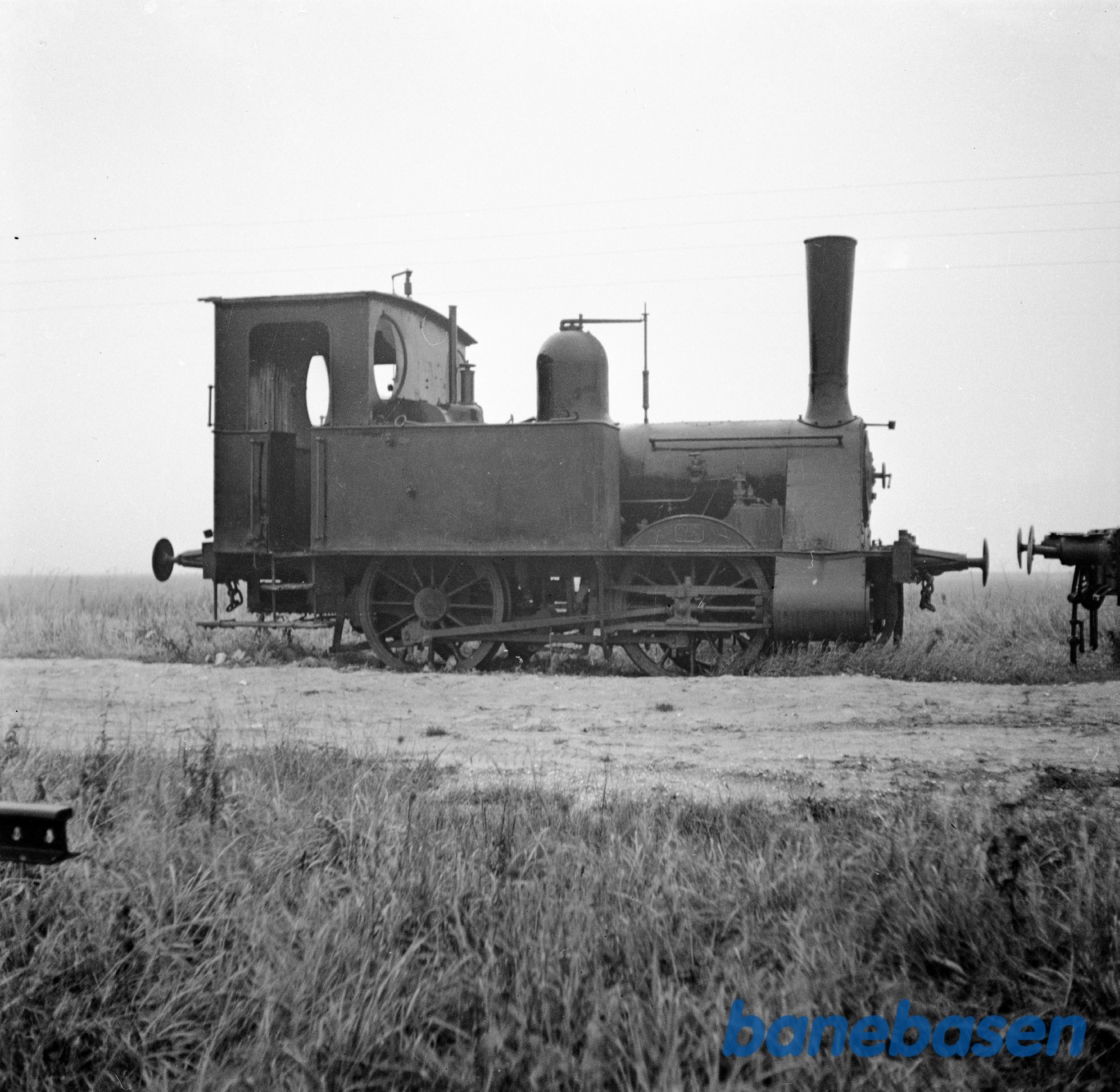 Damplokomotiv N 100. Klåbygård Mergelleje Damplokomotiv N 100. Klåbygård Mergelleje