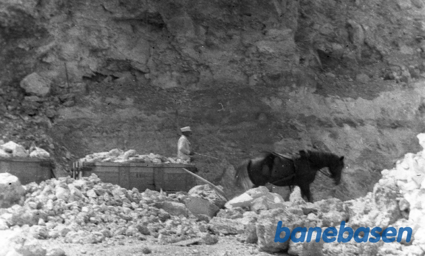 Faxe Kalkbrud. Rangering med hest Faxe Kalkbrud. Rangering med hest