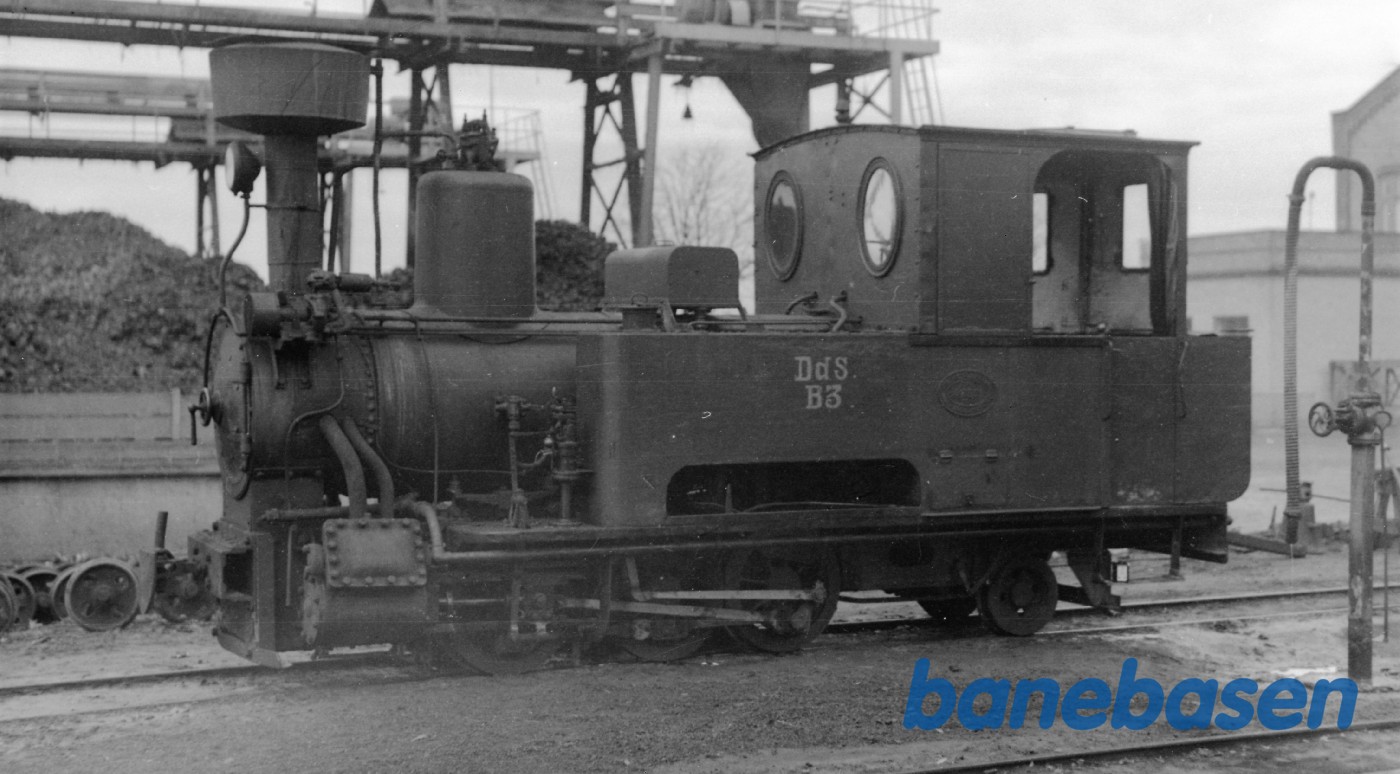De danske Sukkerfabrikker damlokomotiv B 3 på Sakskøbing sukkerfabrik De danske Sukkerfabrikker damlokomotiv B 3 på Sakskøbing sukkerfabrik