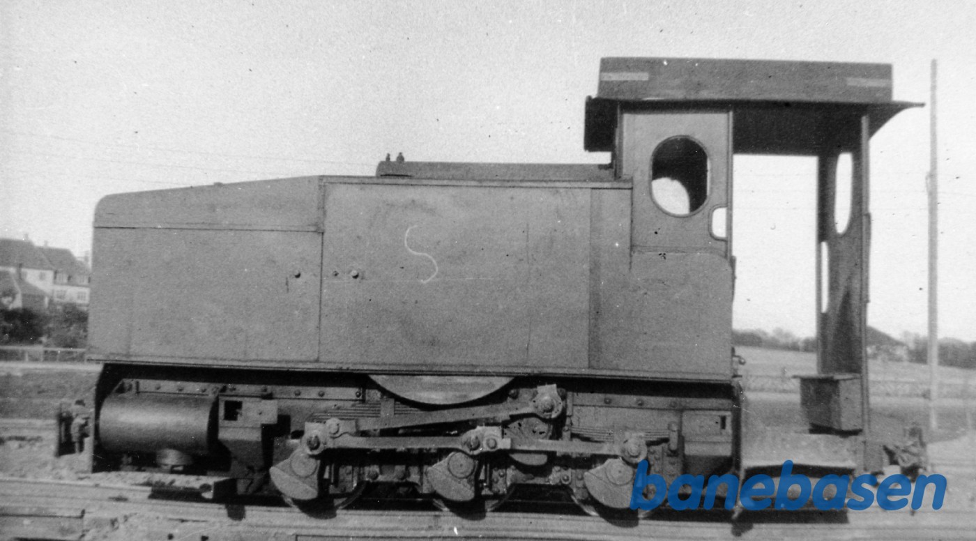 Entrepenør motorlokomotiv. Anlæg af 4. hovedspor Ch- Hl Entrepenør motorlokomotiv. Anlæg af 4. hovedspor Ch- Hl